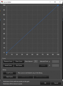 Default Dimming Curve